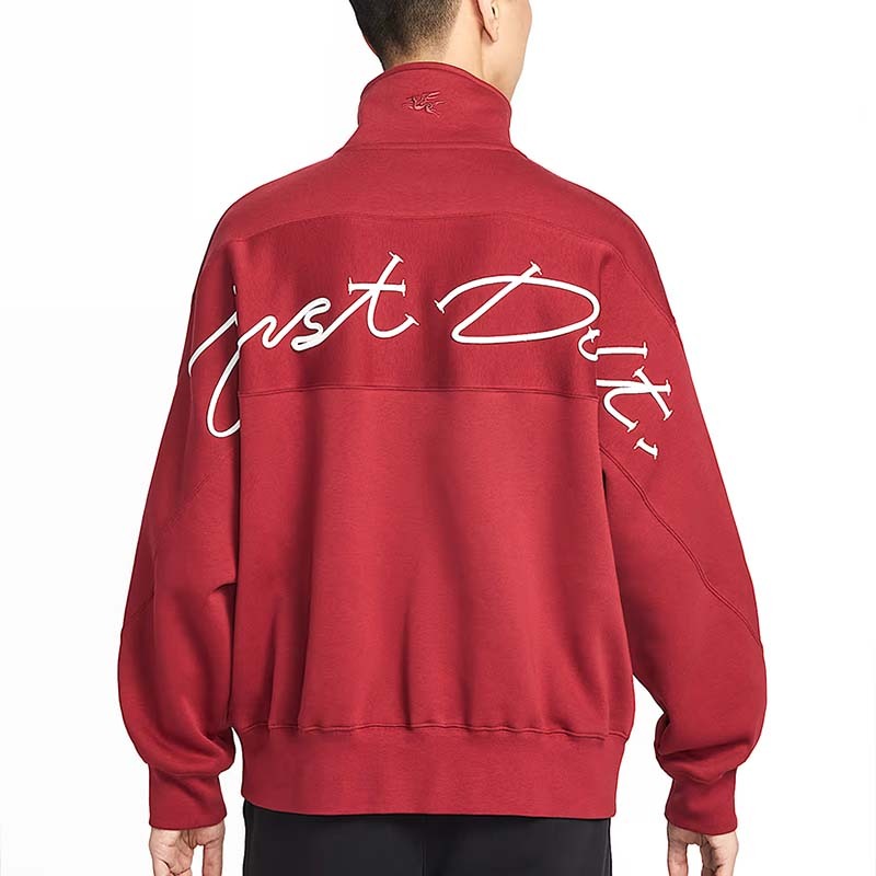 Nike Sportswear "Pegasus" CNY馬年限定 內刷毛 拉鍊 立領 長袖 紅色 IQ3708-613 [台灣現貨]