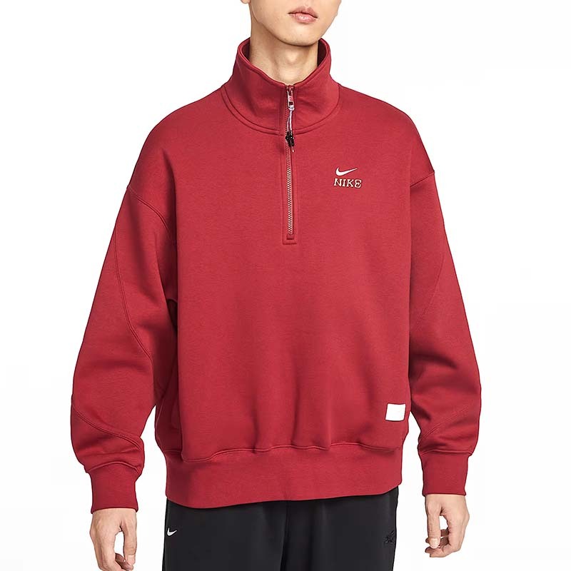 Nike Sportswear "Pegasus" CNY馬年限定 內刷毛 拉鍊 立領 長袖 紅色 IQ3708-613 [台灣現貨]