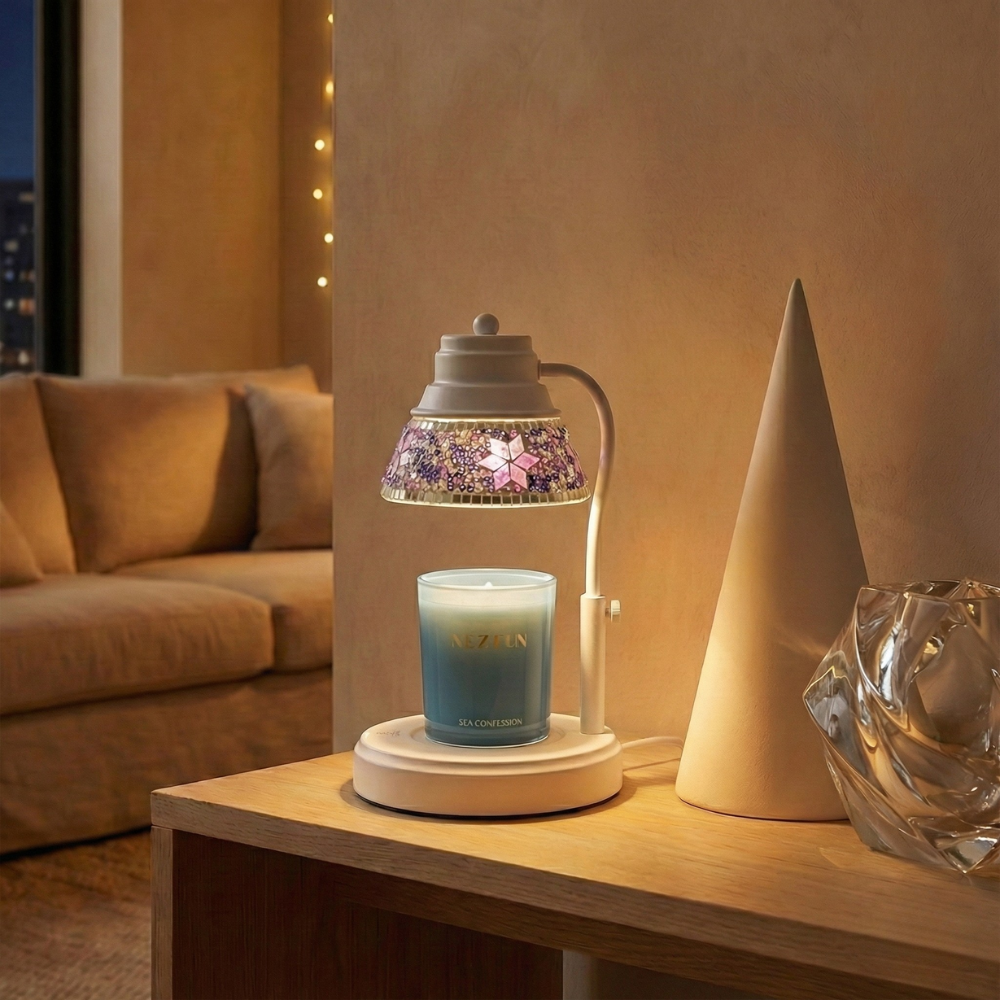 les nez 幻紫玻璃 香氛融蠟燈