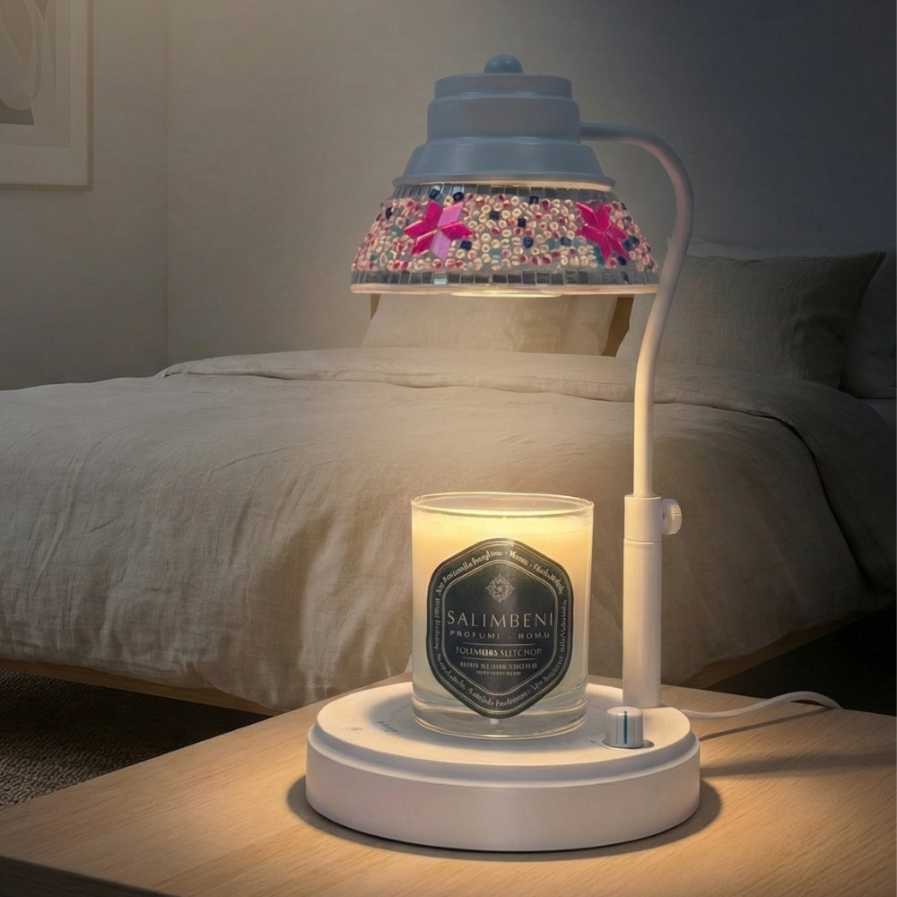 les nez 幻紫玻璃 香氛融蠟燈