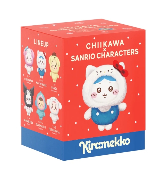 【吉伊卡哇】Chiikawa×Sanrio聯名搪膠吊飾