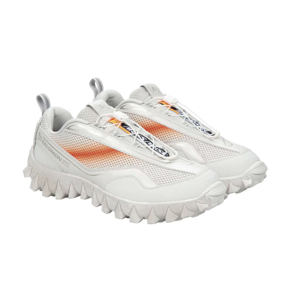 Arise x Salomon 白橘 抓地力 螢光 休閒鞋 運動鞋 男鞋 L47713100