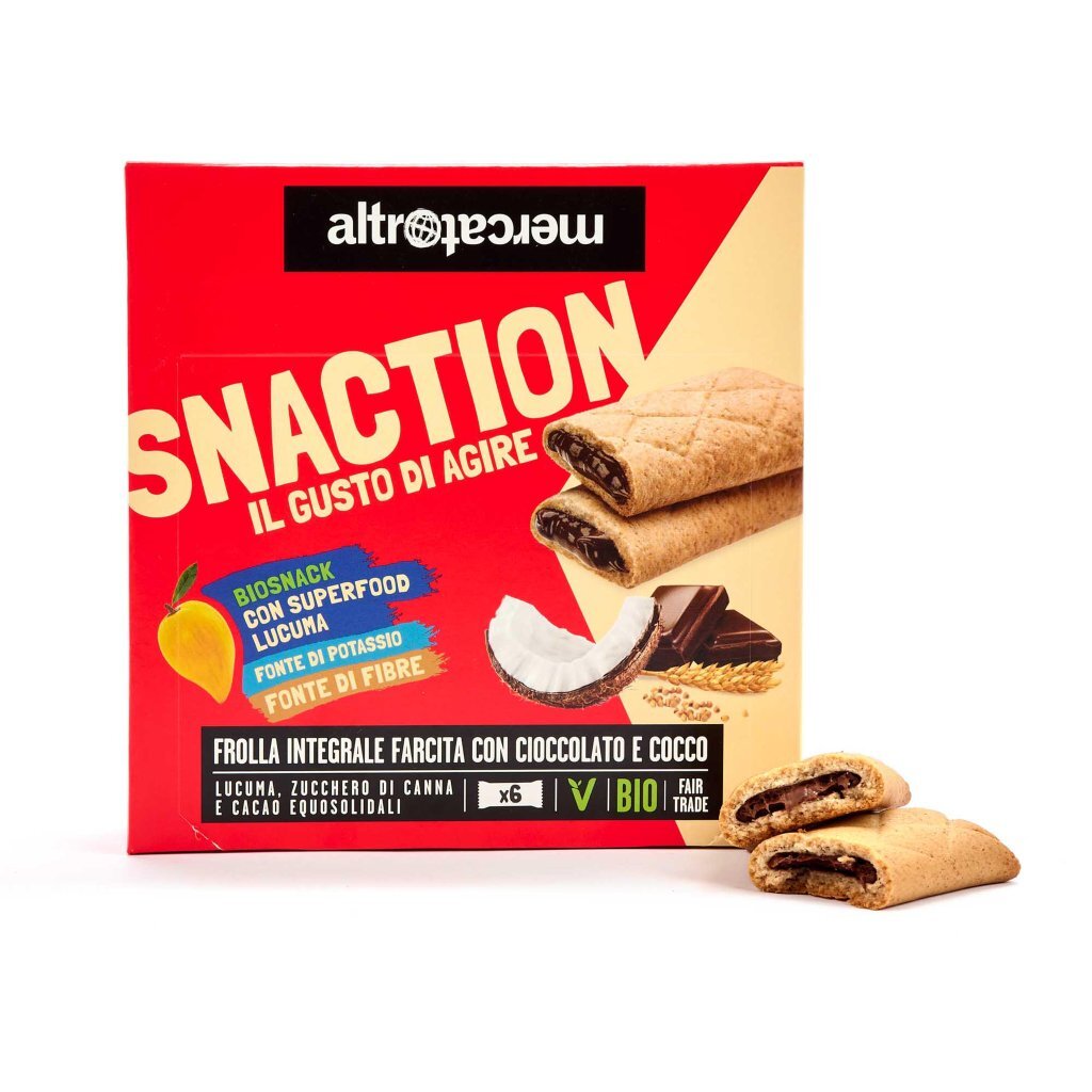 意大利公平貿易｜有機仙桃椰子蕎麥棒 25g