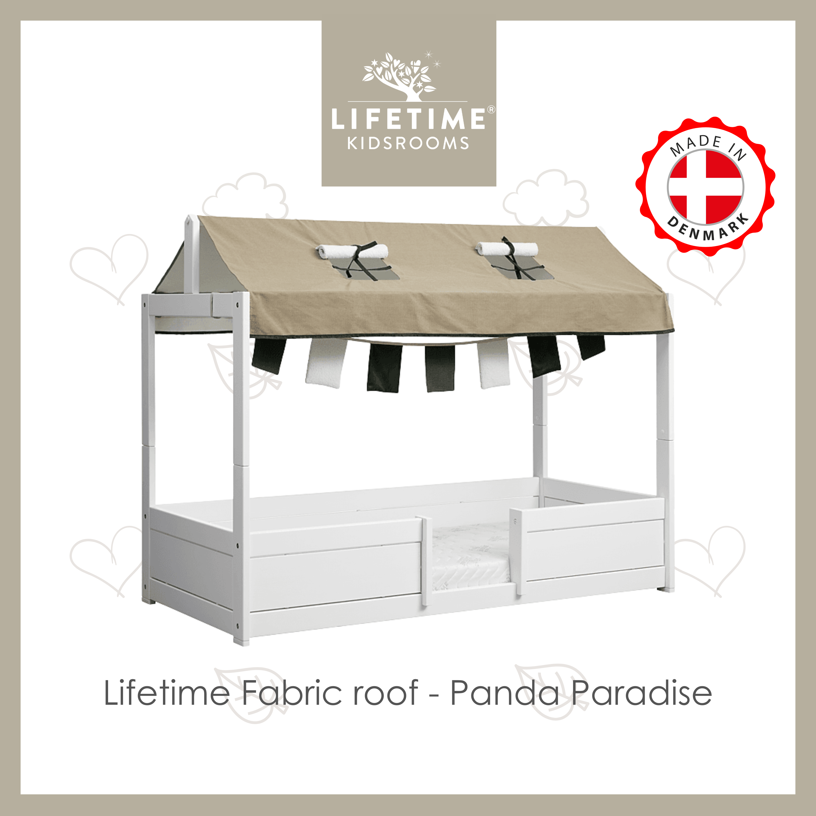 Lifetime Fabric Roof - Panda Paradise