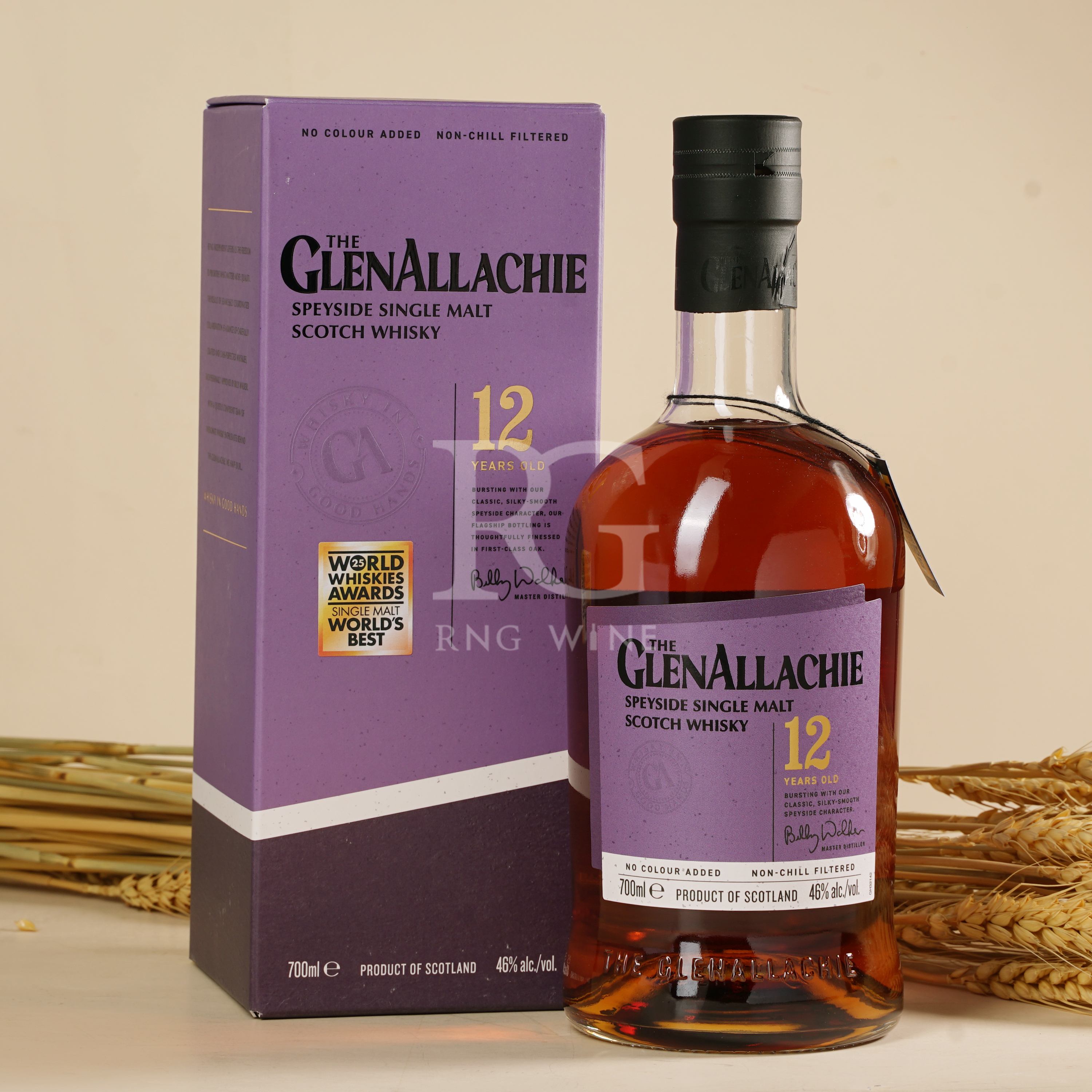 GlenAllachie 12 Years Old Single Malt Scotch Whisky
