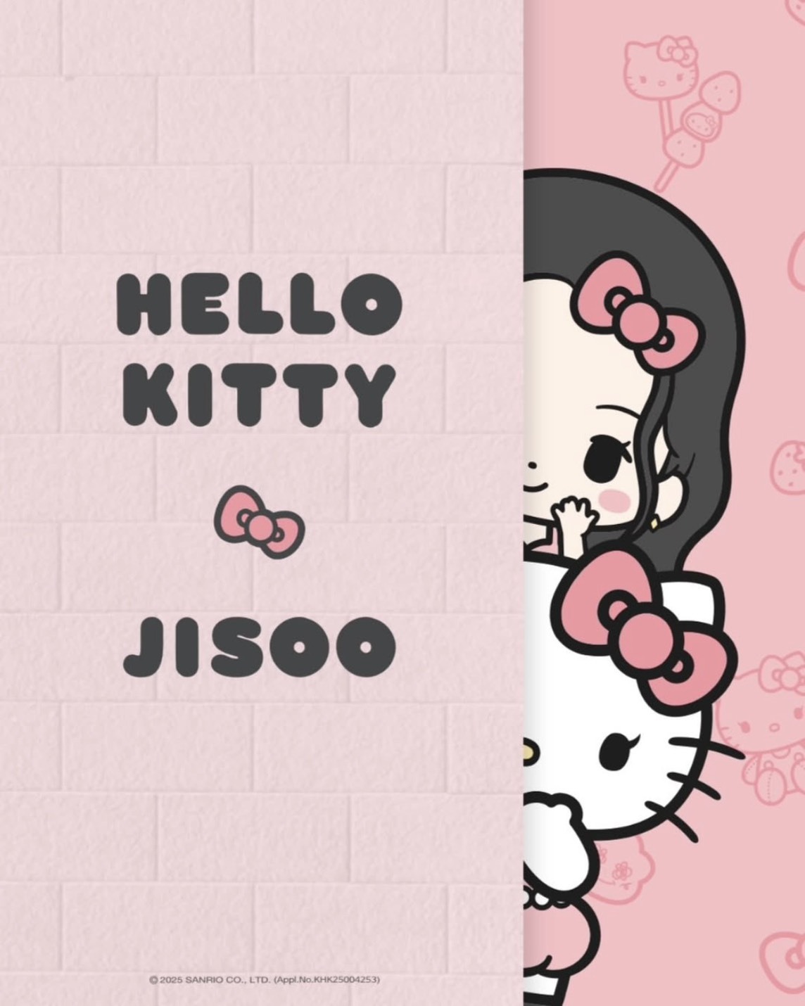 <限量聯名款!> Jisoo x Hello Kitty 聯名 鑰匙圈 吊飾 盲盒