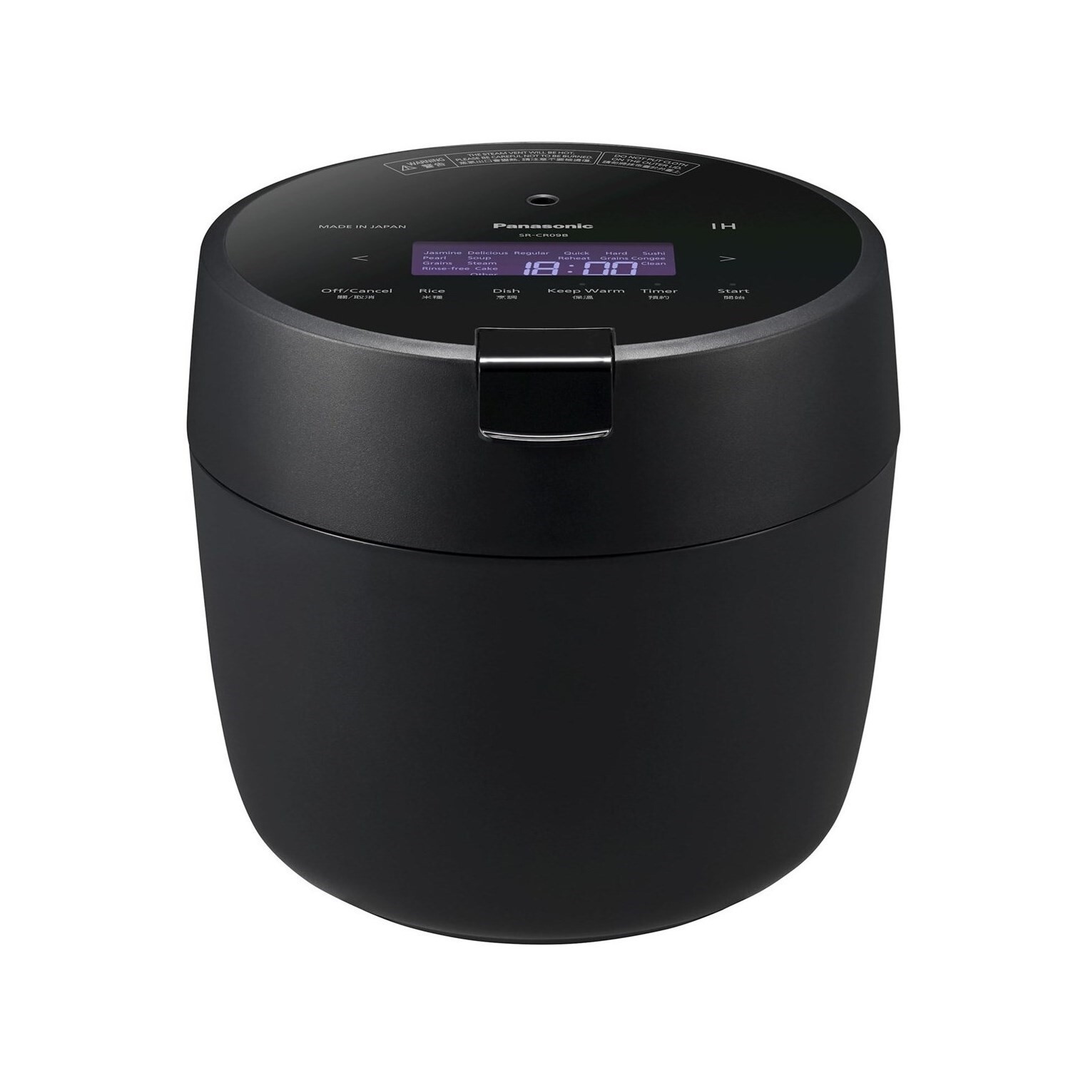 樂聲  Panasonic    SR-CR09B‧IH 磁應黑鑽西施電飯煲‧0.9公升‧日本製造‧香港行貨,原廠5年保養‧