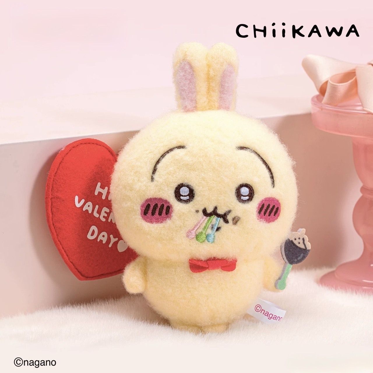 iSNEAKERS｜Chiikawa 吉伊卡哇 正版授權 情人節系列 吊飾 娃娃 6款