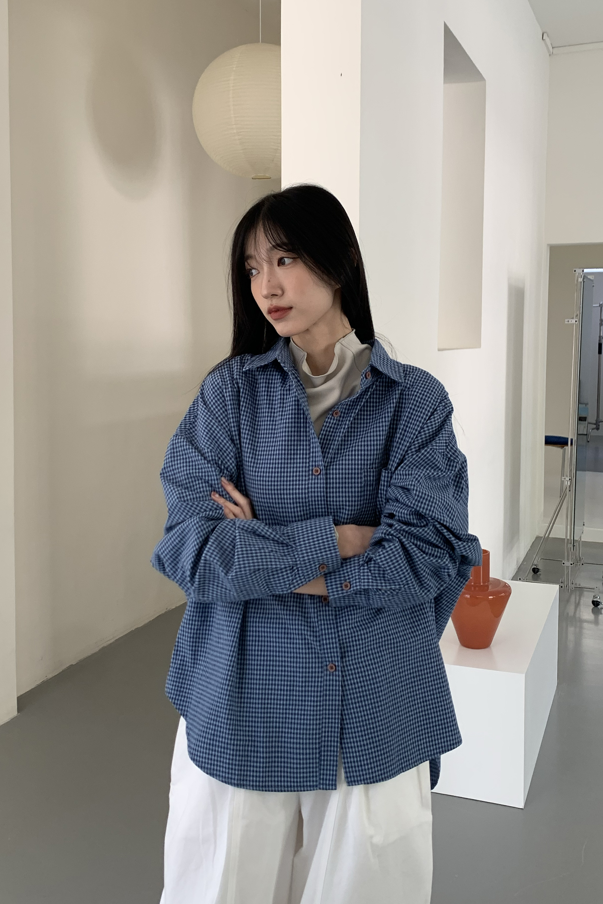 New Year｜元氣跳色小格子襯衫 3色