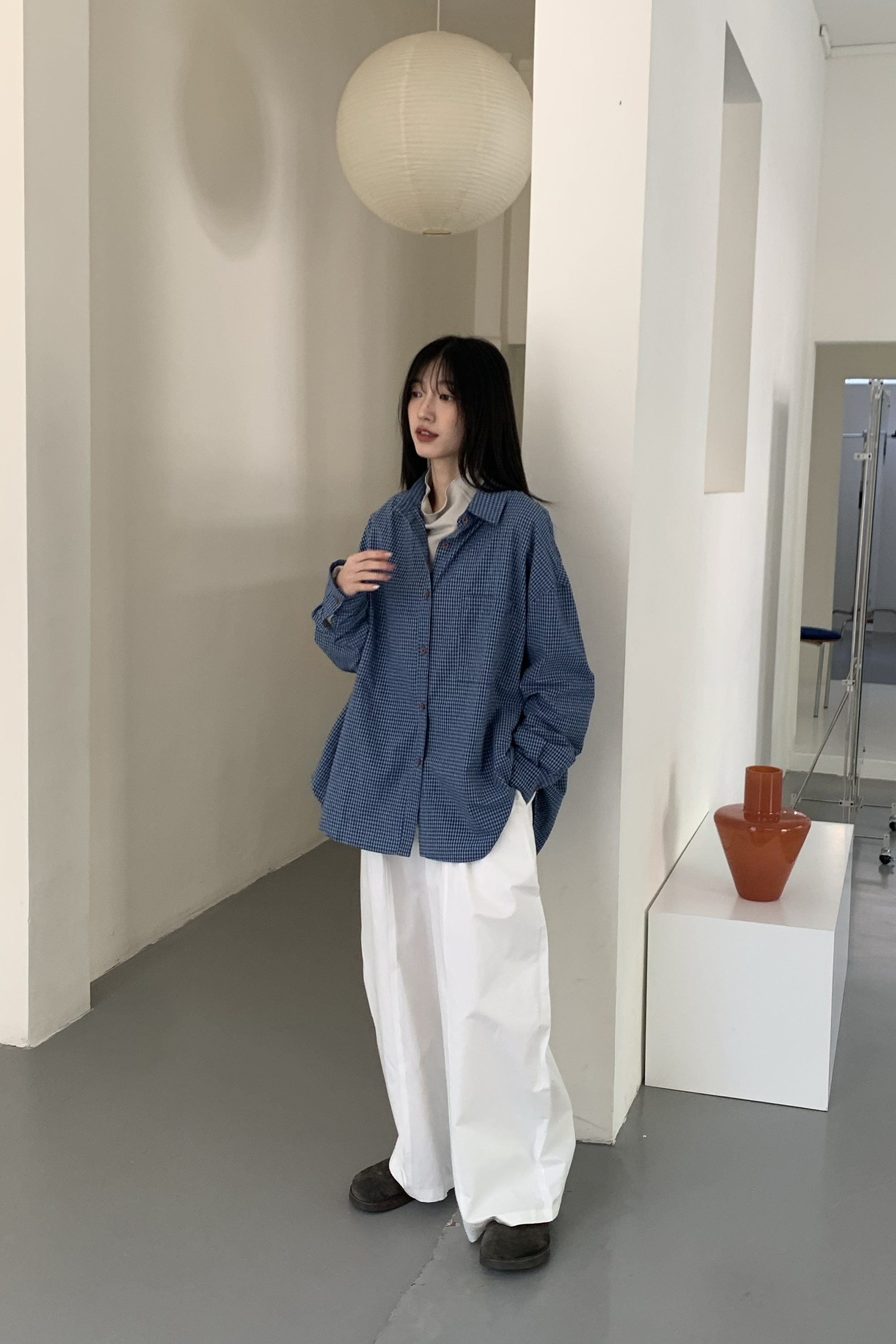 New Year｜元氣跳色小格子襯衫 3色