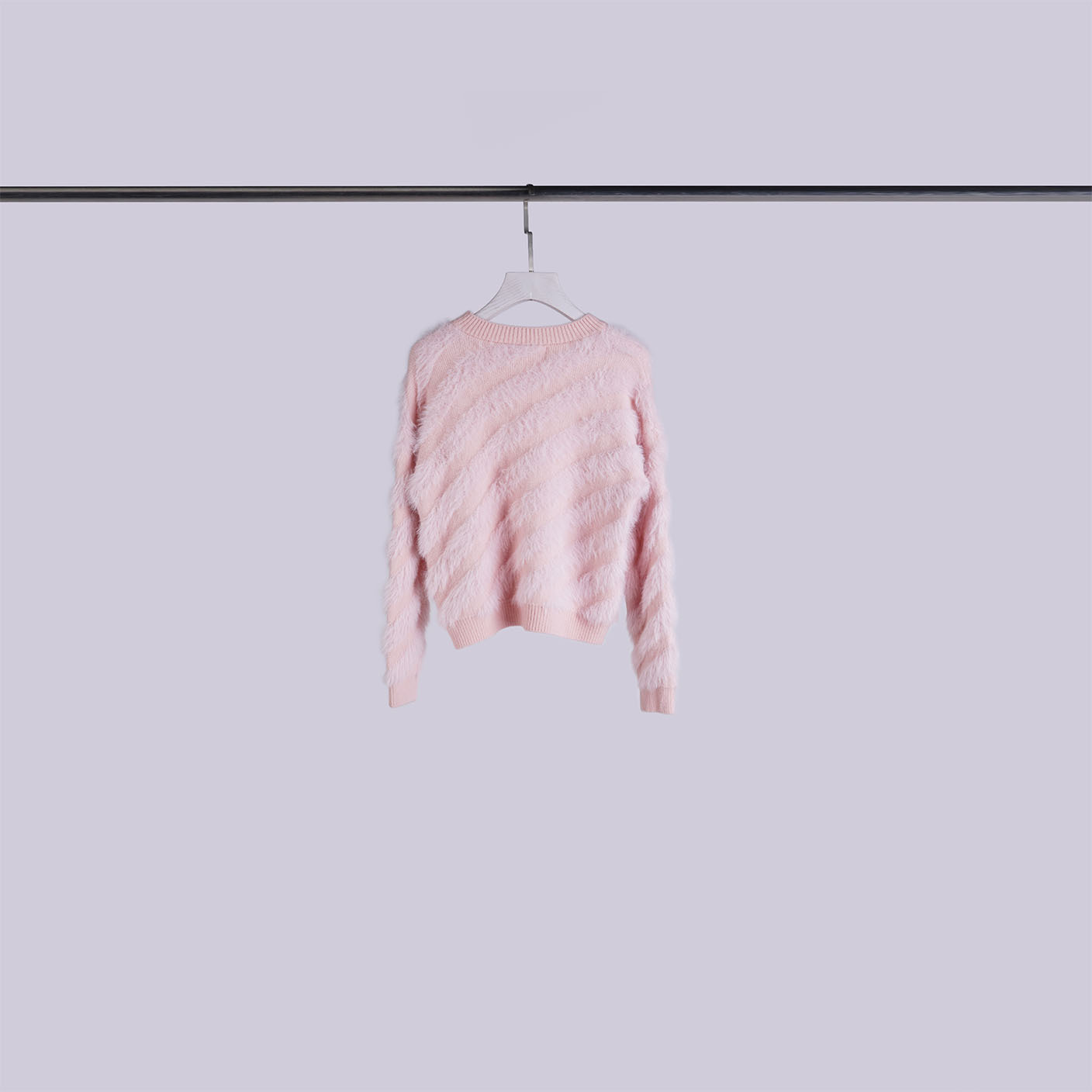 質感斜紋毛毛上衣 | 3色