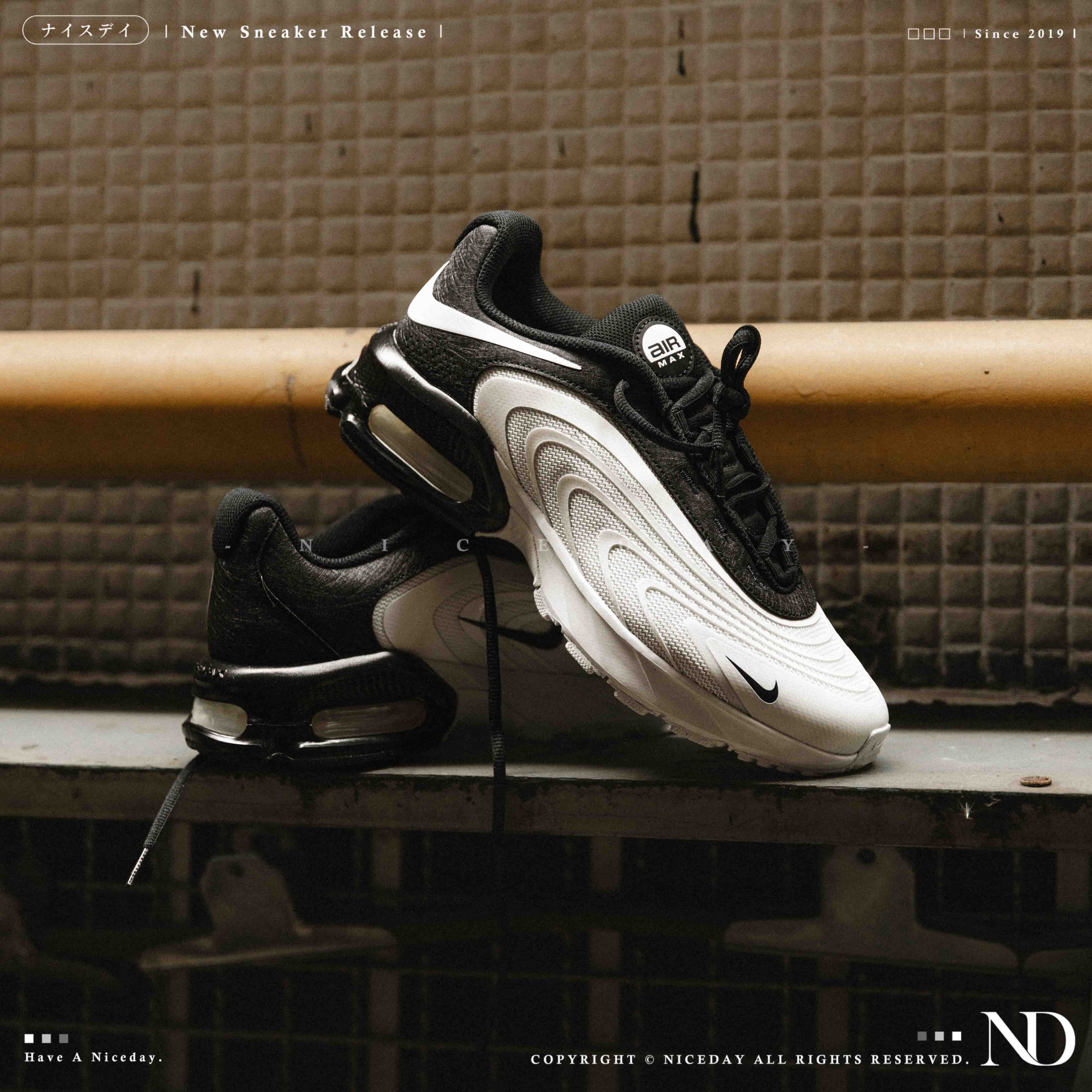 NICEDAY 現貨 Nike Air Max Fire 白黑 黑白 熊貓 籃球鞋 實戰 IR0819-101