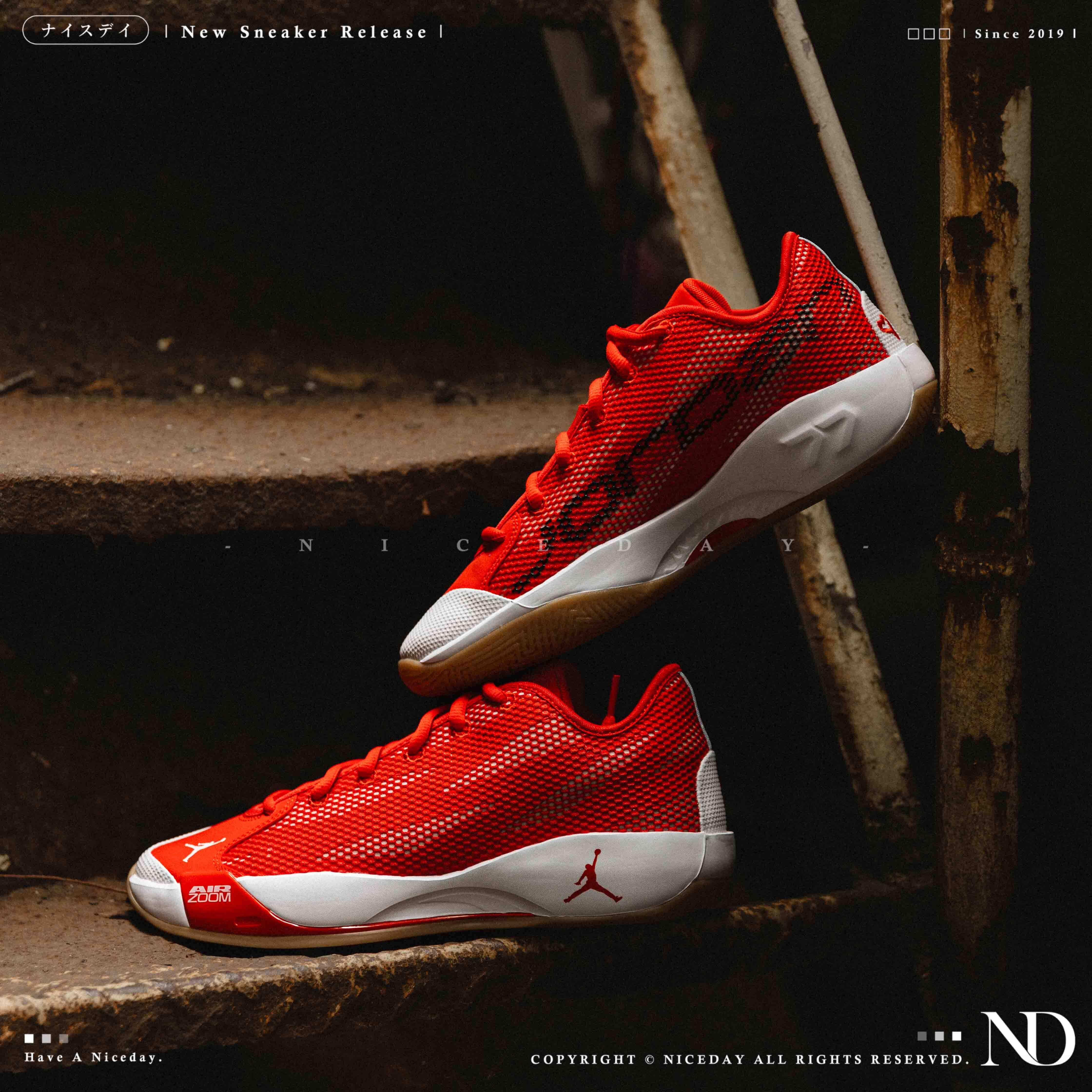 NICEDAY 現貨 Nike Jordan Luka 77 PF 紅白 白紅 紅 東契奇 籃球鞋 實戰 IF1611-600