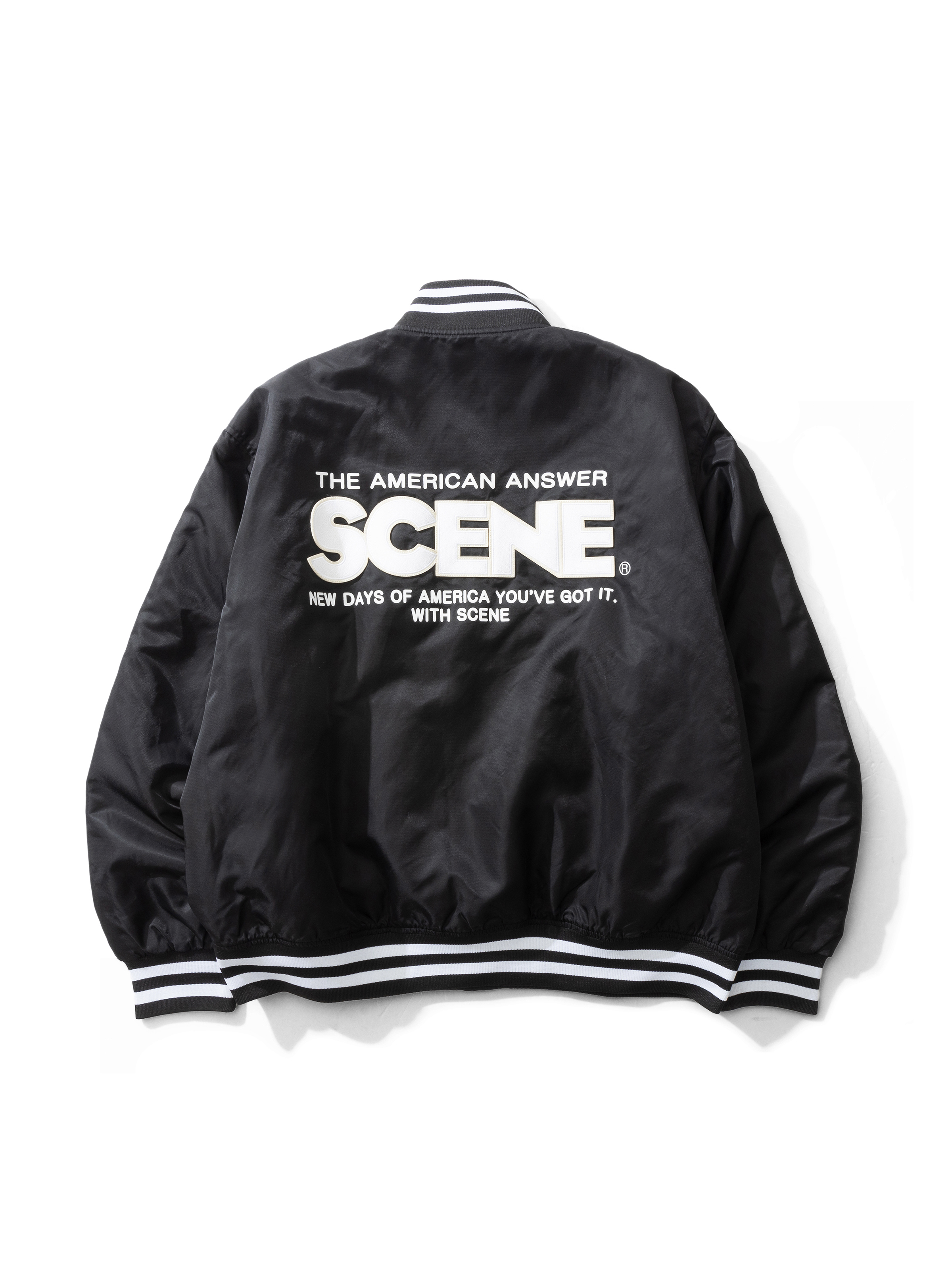 BASEBALL JACKET_CLASSIC // BLK