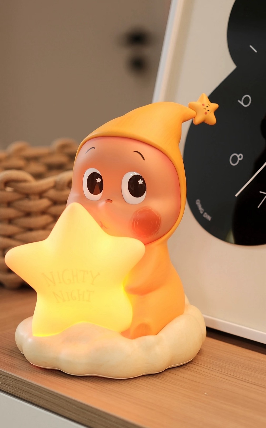 POP MART 星星人晚安拍拍燈 夜燈 擺飾