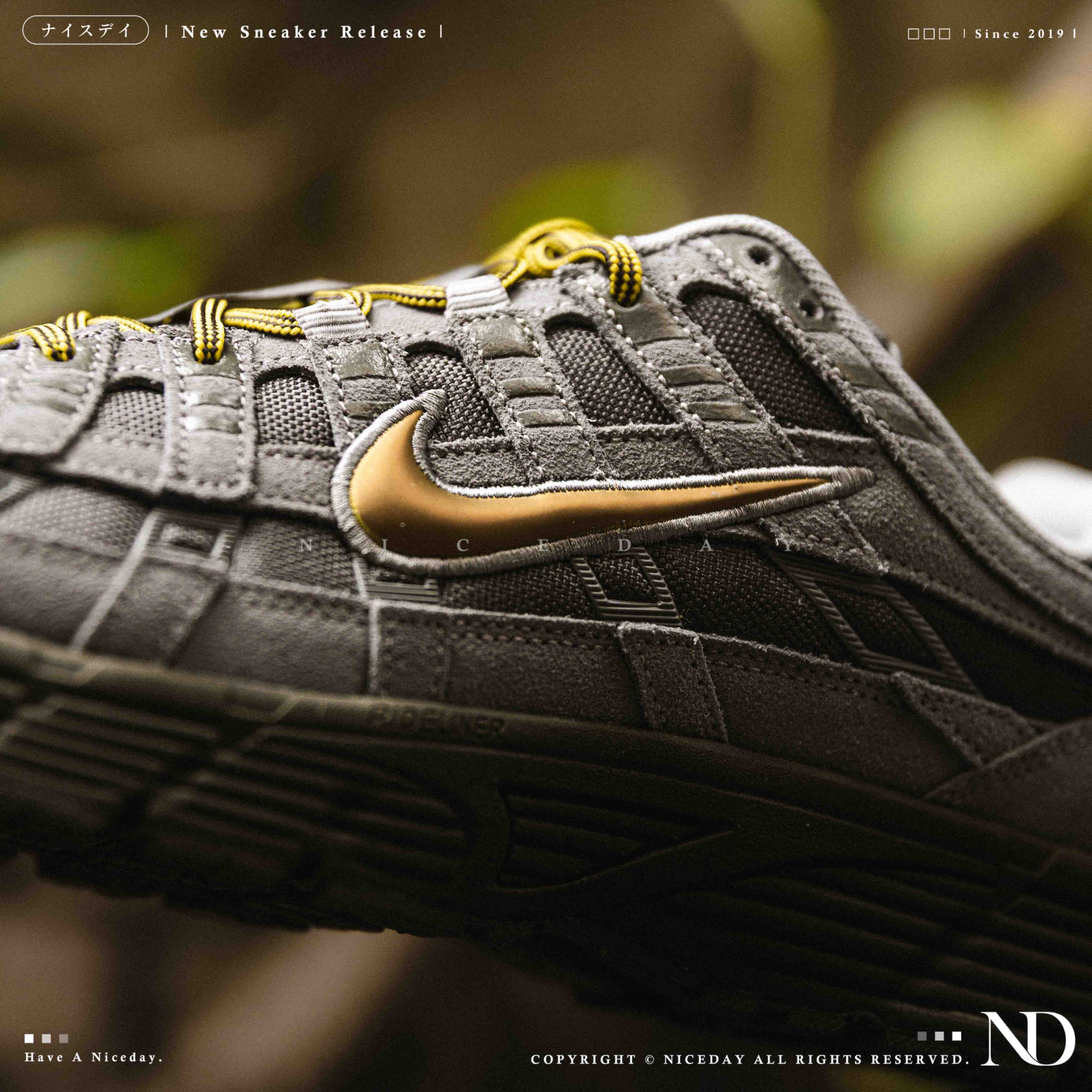 NICEDAY 現貨 Nike P-6000 灰黑 鐵灰 中性灰 灰 灰黃 P6000