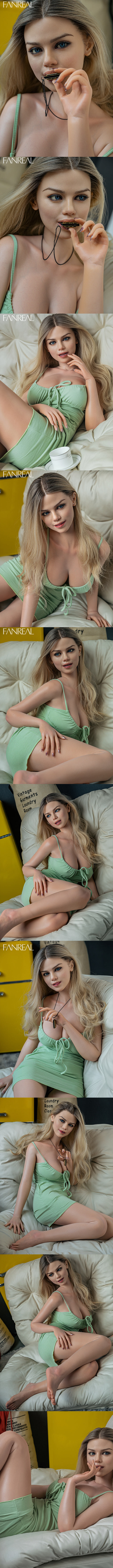 FANREAL 155cm F胸 Maria 深膚 擬真矽膠娃娃 凡瑞 silicone sex doll