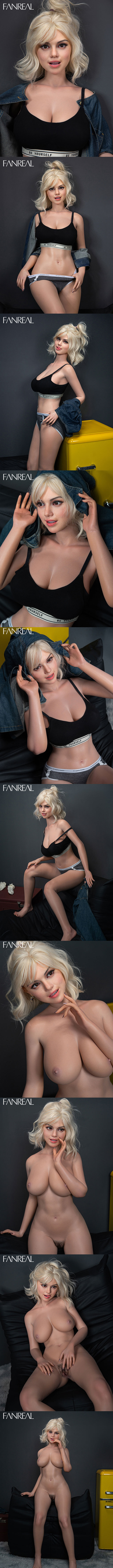 FANREAL 155cm F胸 Maria 深膚 擬真矽膠娃娃 凡瑞 silicone sex doll
