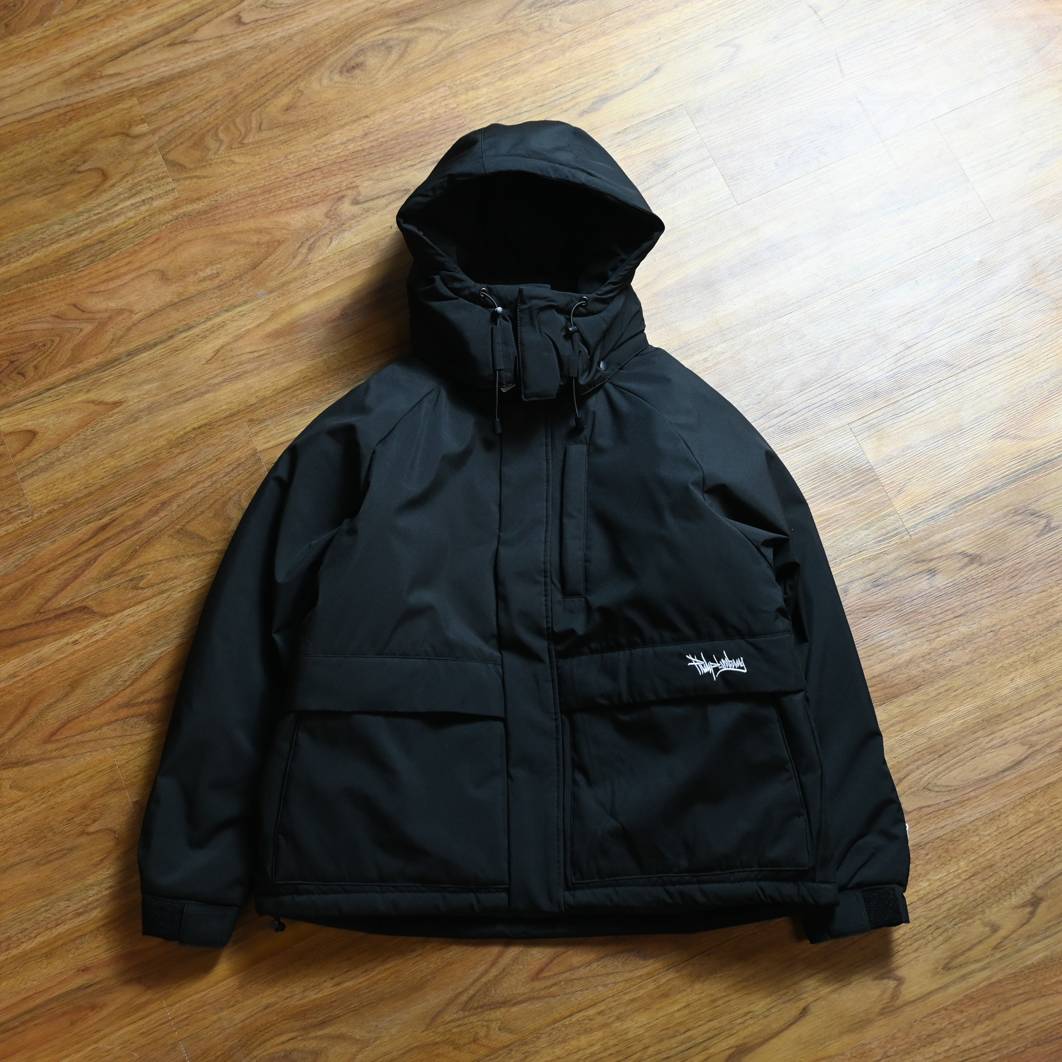 Philip Lumbang JP Windproof Padded hooded jacket