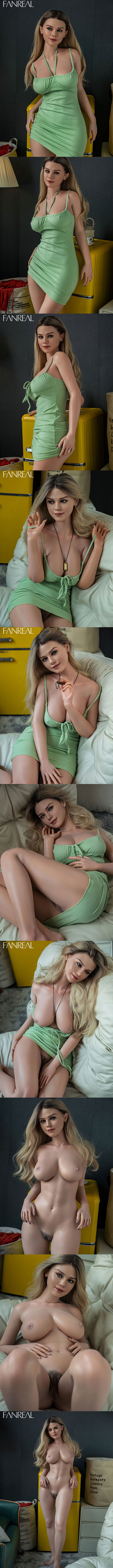 FANREAL 155cm F胸 Maria 深膚 擬真矽膠娃娃 凡瑞 silicone sex doll
