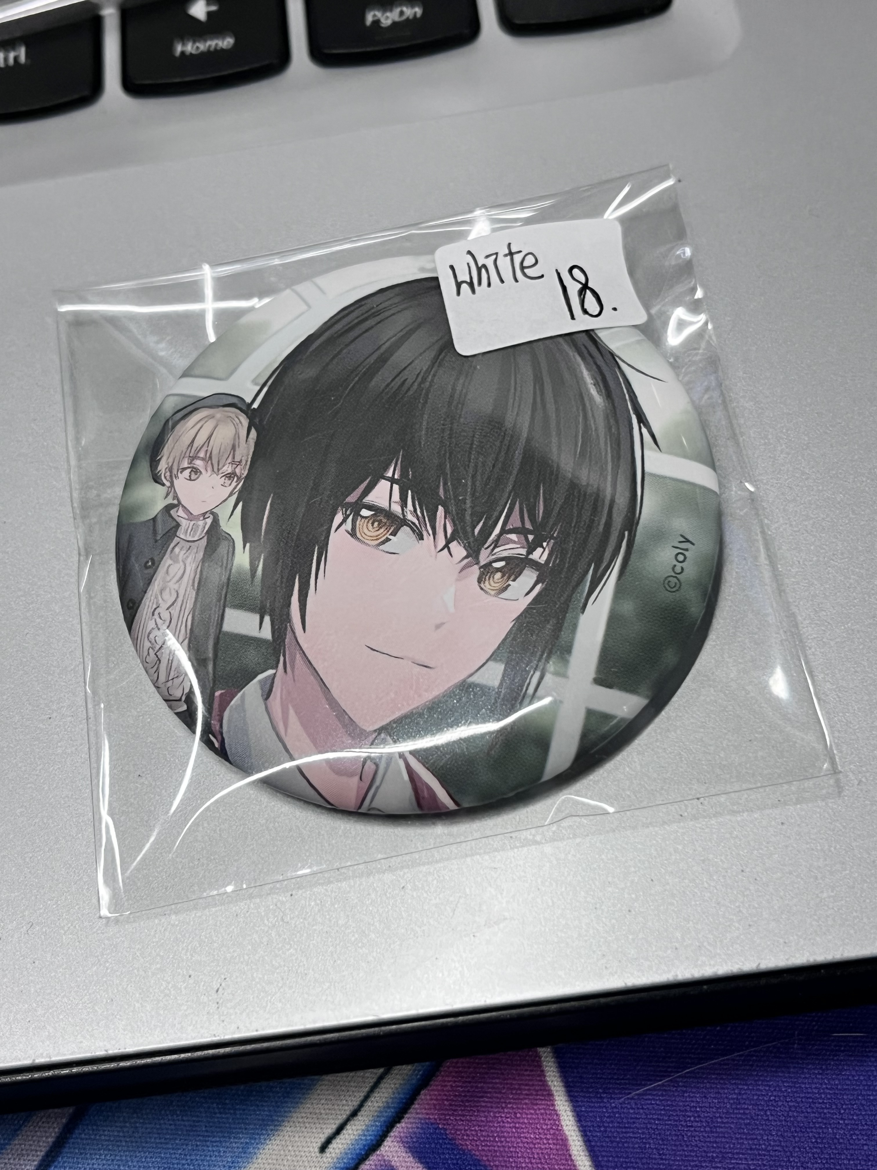 魔法使的約定 WHITE 襟章#355