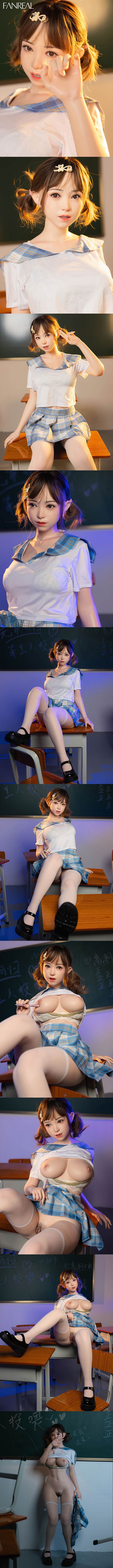 FANREAL 155cm F胸 Mo 擬真矽膠娃娃 凡瑞 silicone sex doll