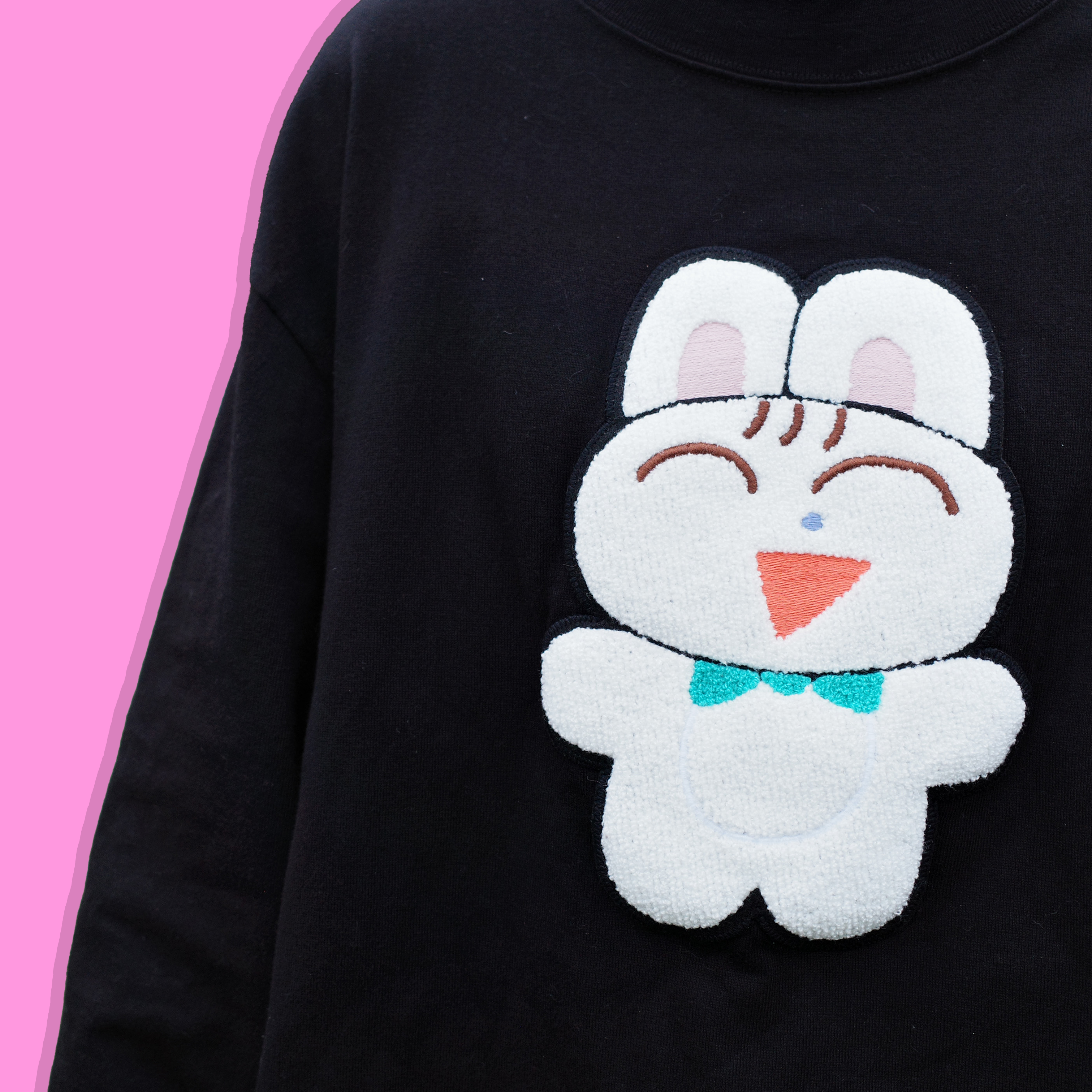 Pipi 刺繡長袖 tee