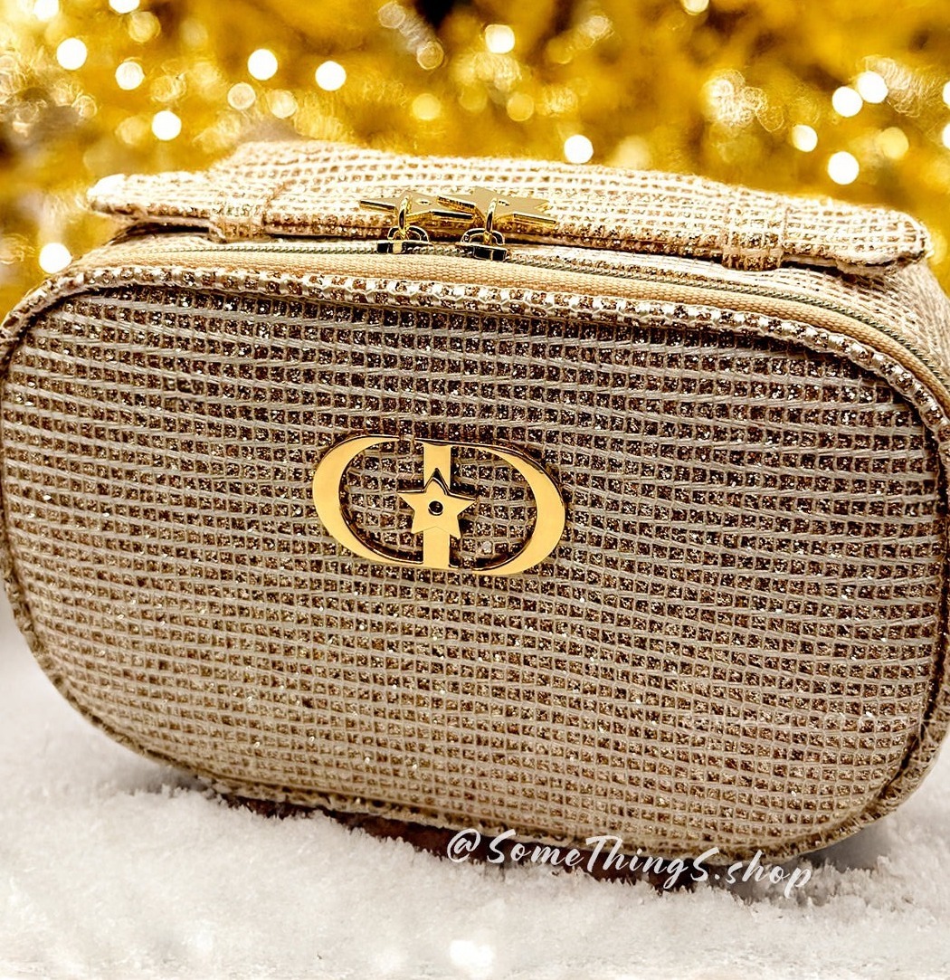 Dior - 2025 聖誕限定手抽化妝袋