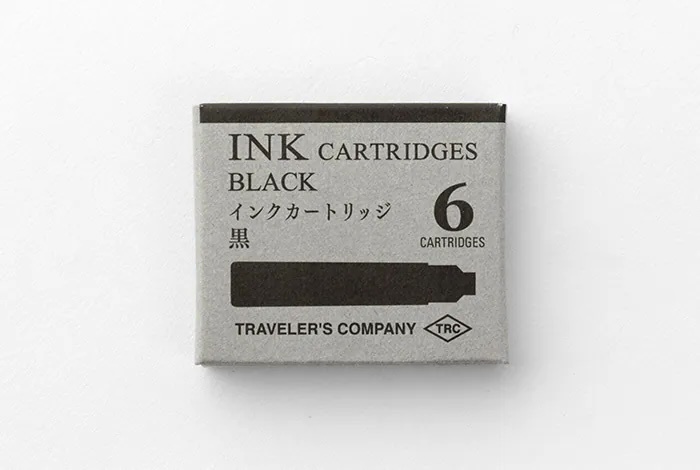 TRC Traveler’s notebook｜補充鋼筆墨水卡水