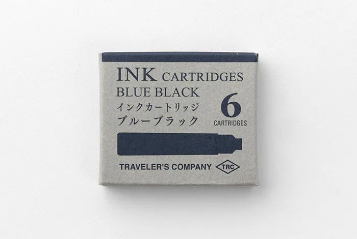TRC Traveler’s notebook｜補充鋼筆墨水卡水