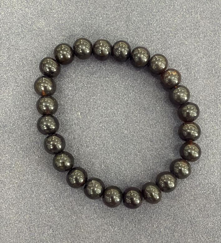 TN048 撫順館藏級翳珀手串9m