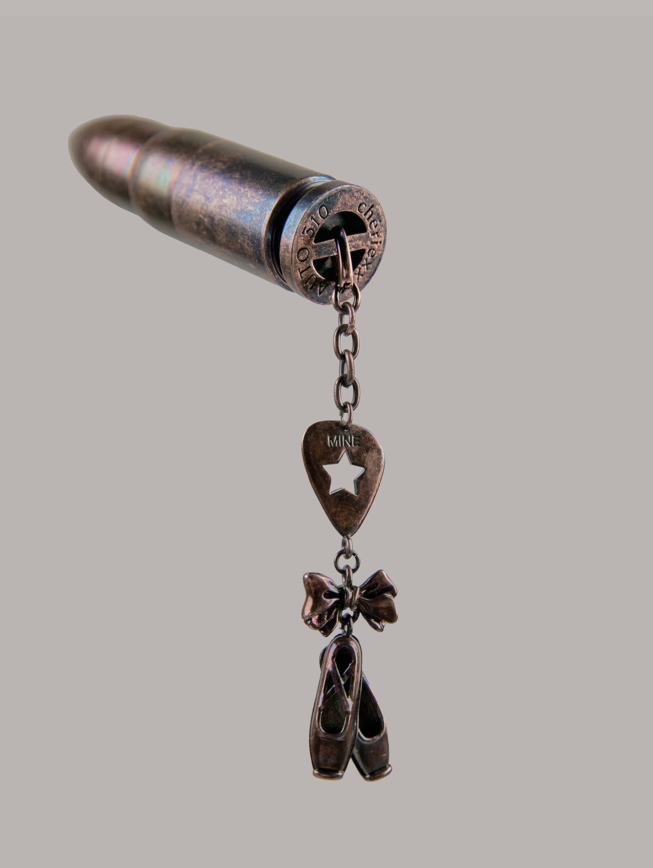 cheriexx 子彈口紅掛飾 芭蕾舞鞋吊飾 書本吊飾 掛飾