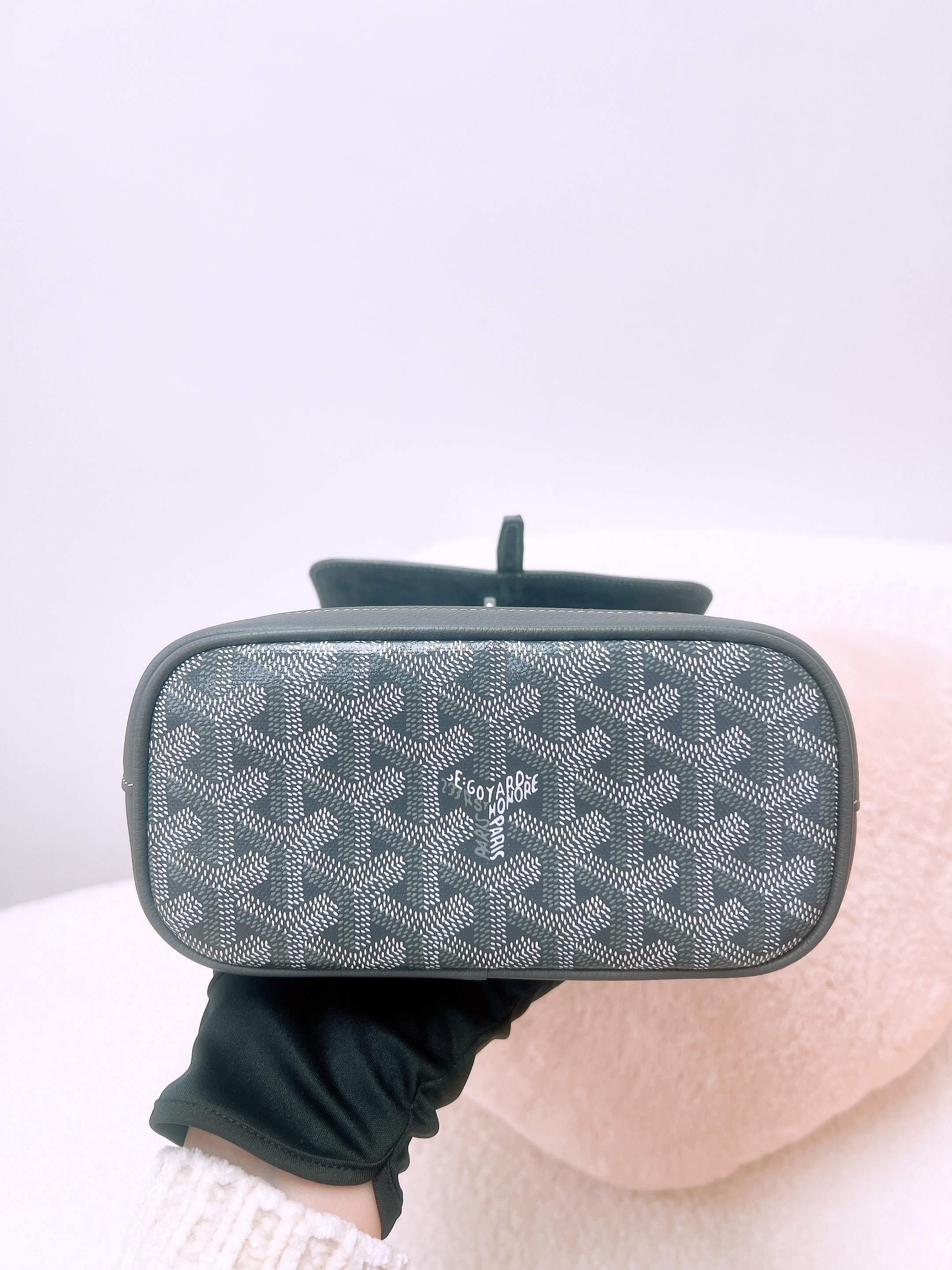 *Unused* Goyard alpin mini backpack grey