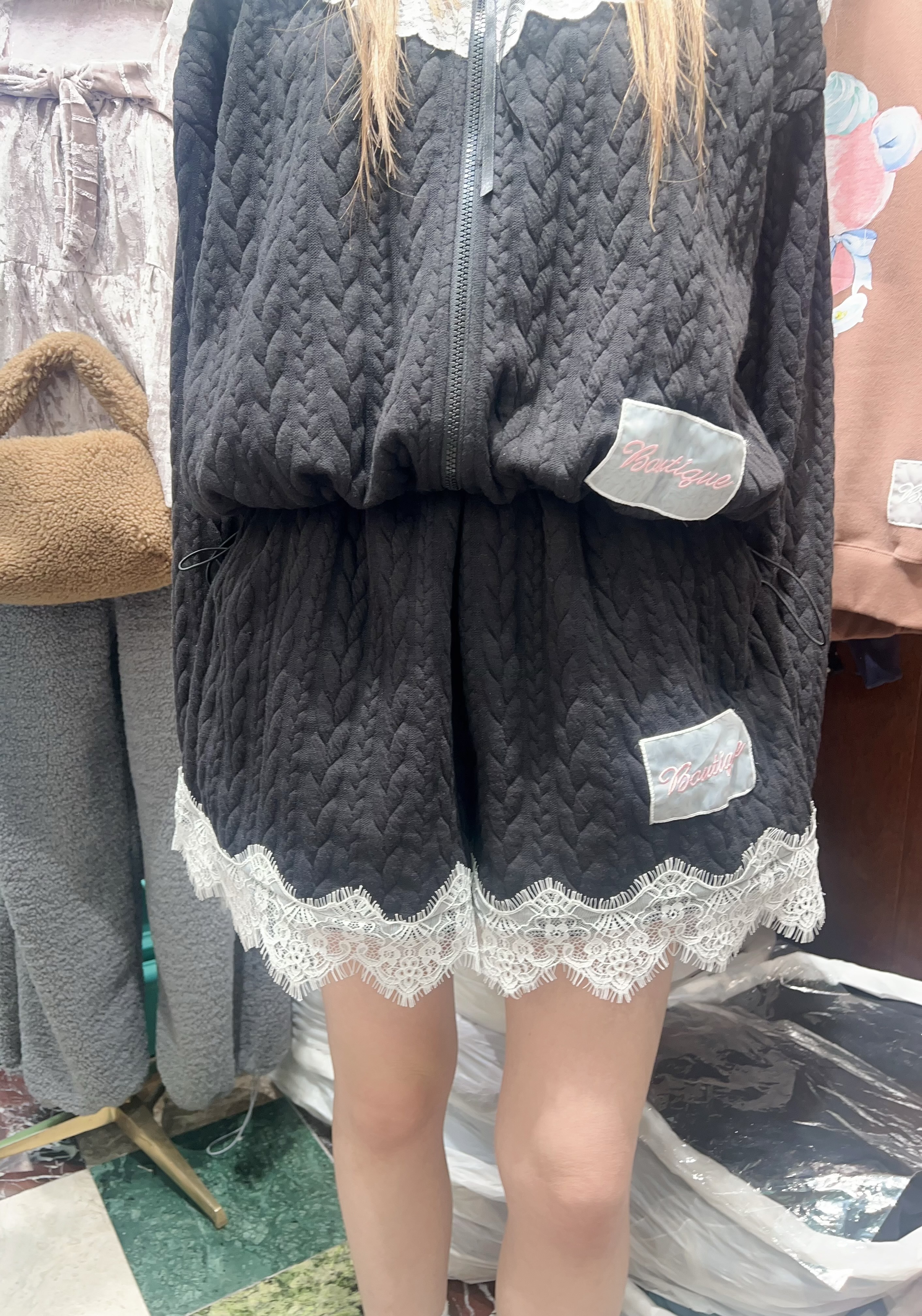 bu33 高質LACE褲   腰26-48   HIP 50-56   長18   $449 (一口價) 校長自留款❤️