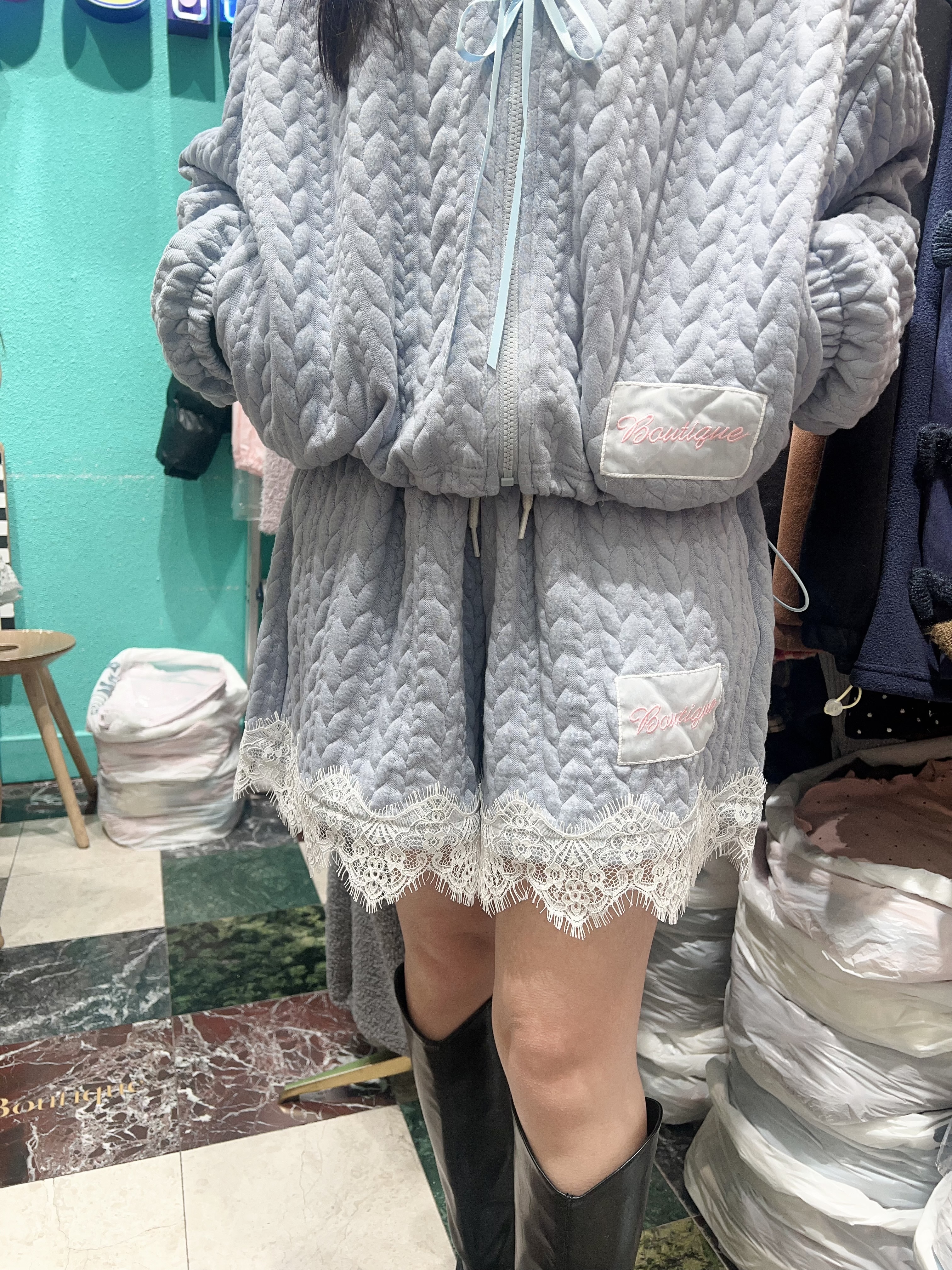 bu33 高質LACE褲   腰26-48   HIP 50-56   長18   $449 (一口價) 校長自留款❤️