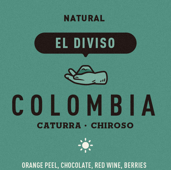 Colombia | Huila |  El Diviso | Caturra Chiroso | Natural