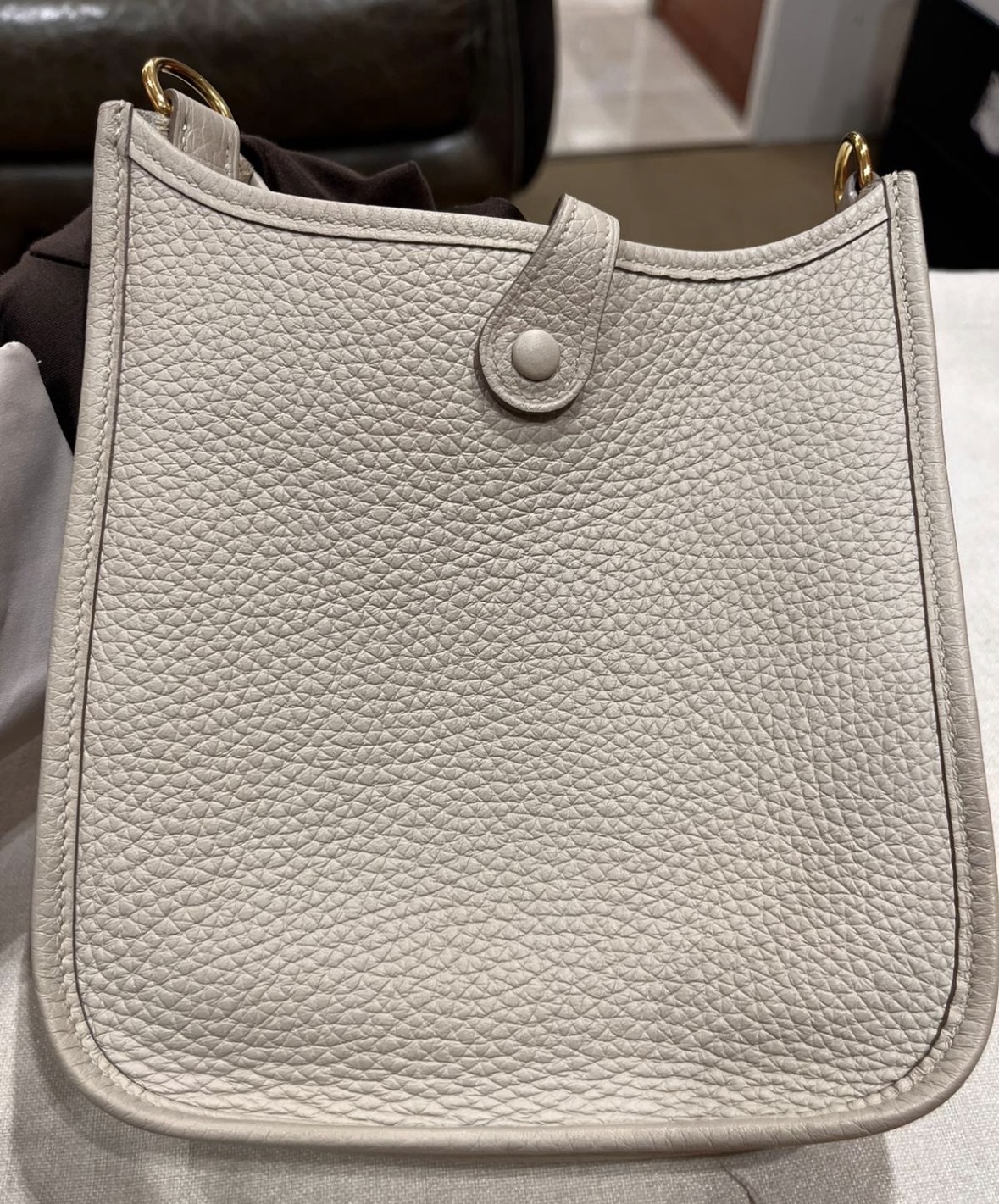 Evelyne mini 白色 cc tc U （二手95新）