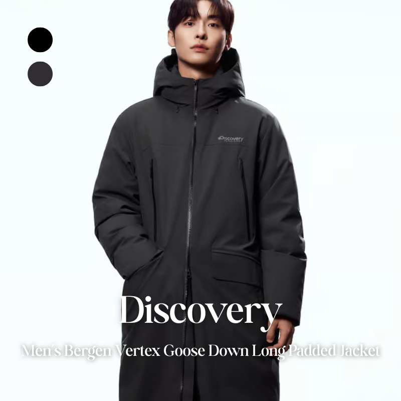 【代購】Discovery 男款 Bergen Vertex 鵝絨長版保暖外套