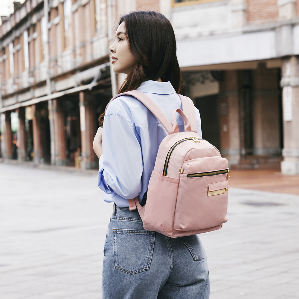 Soldier 心旅行後背包-霧櫻粉