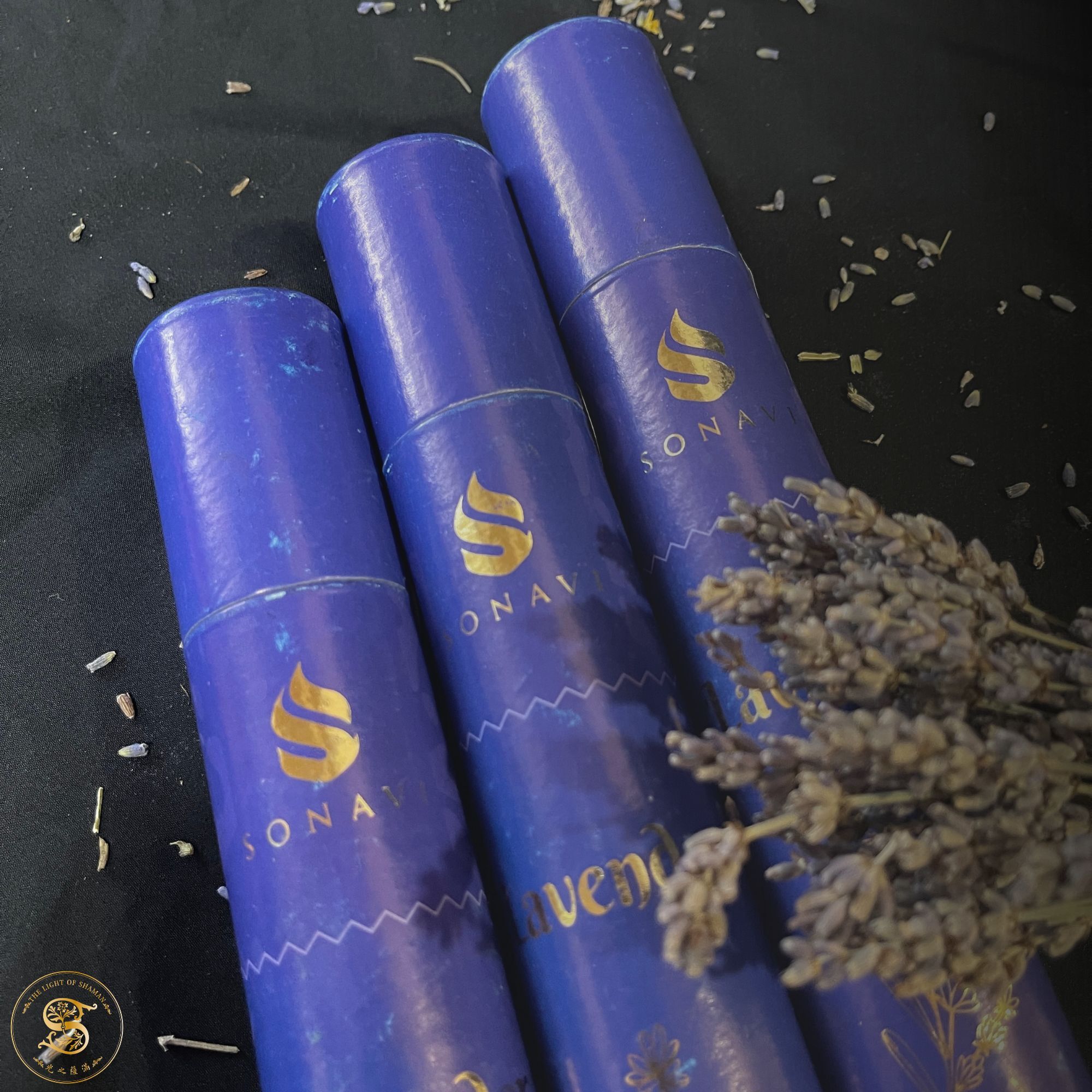 《安眠・薰衣草》奢華安眠薰衣草線香放鬆、舒緩、安眠 SONAVI安眠薰衣草線香 - 光之薩滿