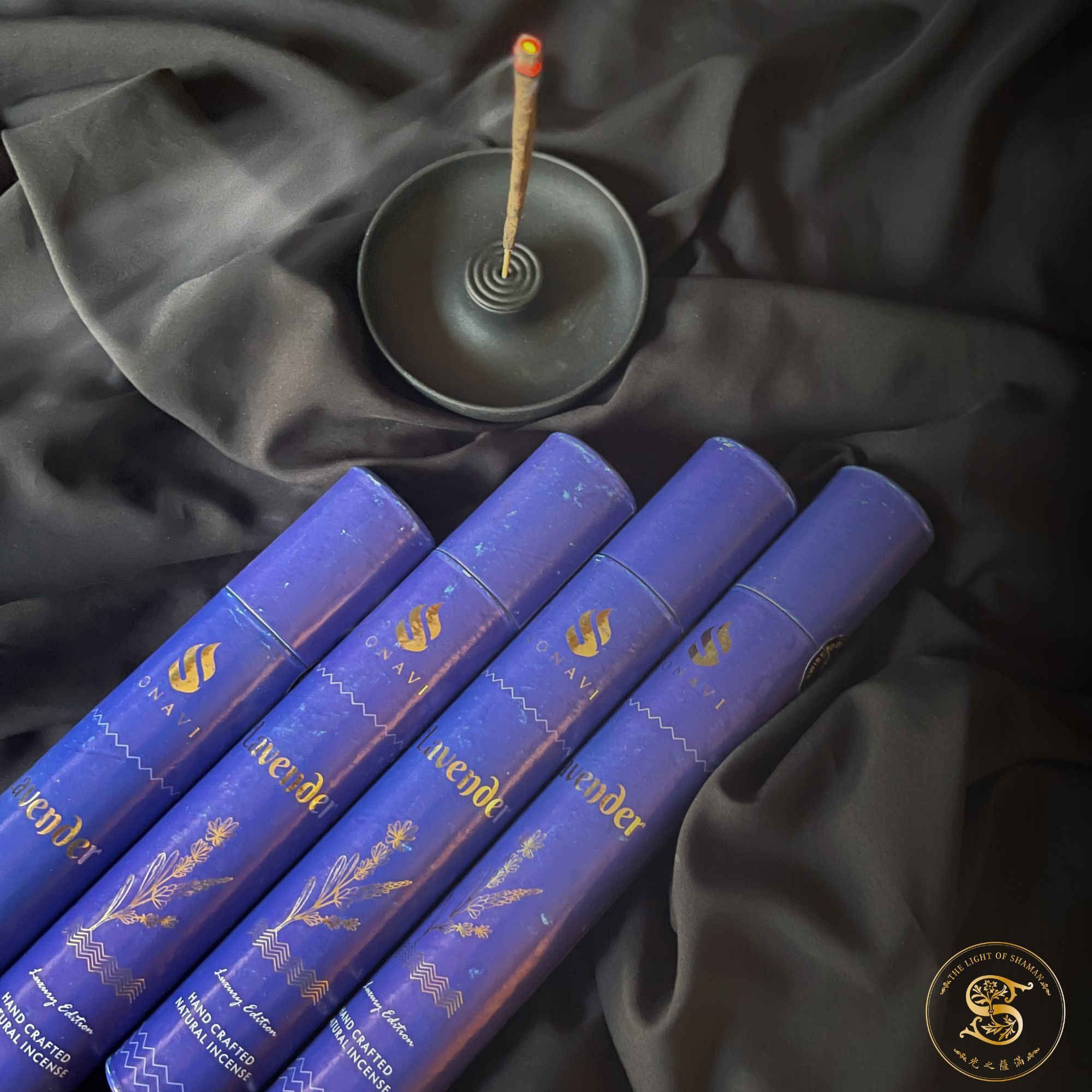 《安眠・薰衣草》奢華安眠薰衣草線香放鬆、舒緩、安眠 SONAVI安眠薰衣草線香 - 光之薩滿