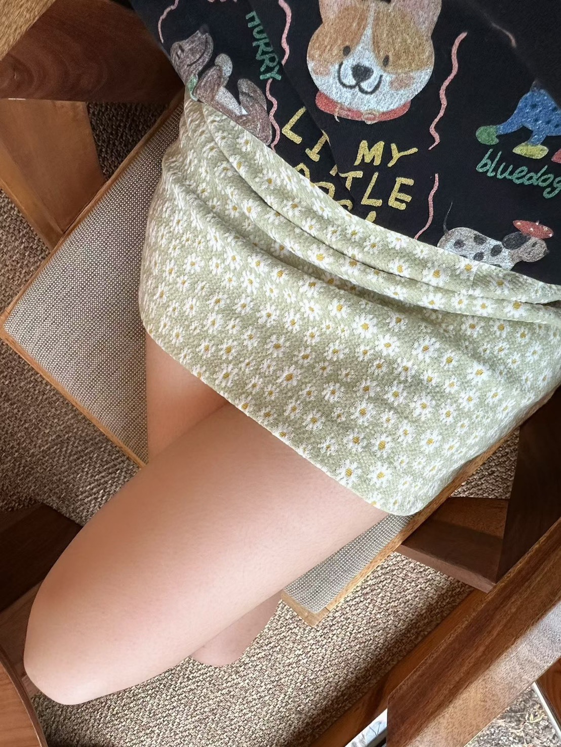 小雛菊短裙(內安全褲)