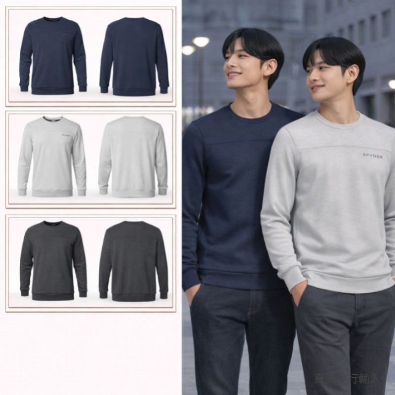 【預購】Spyder H011251 男裝運動休閒圓領上衣