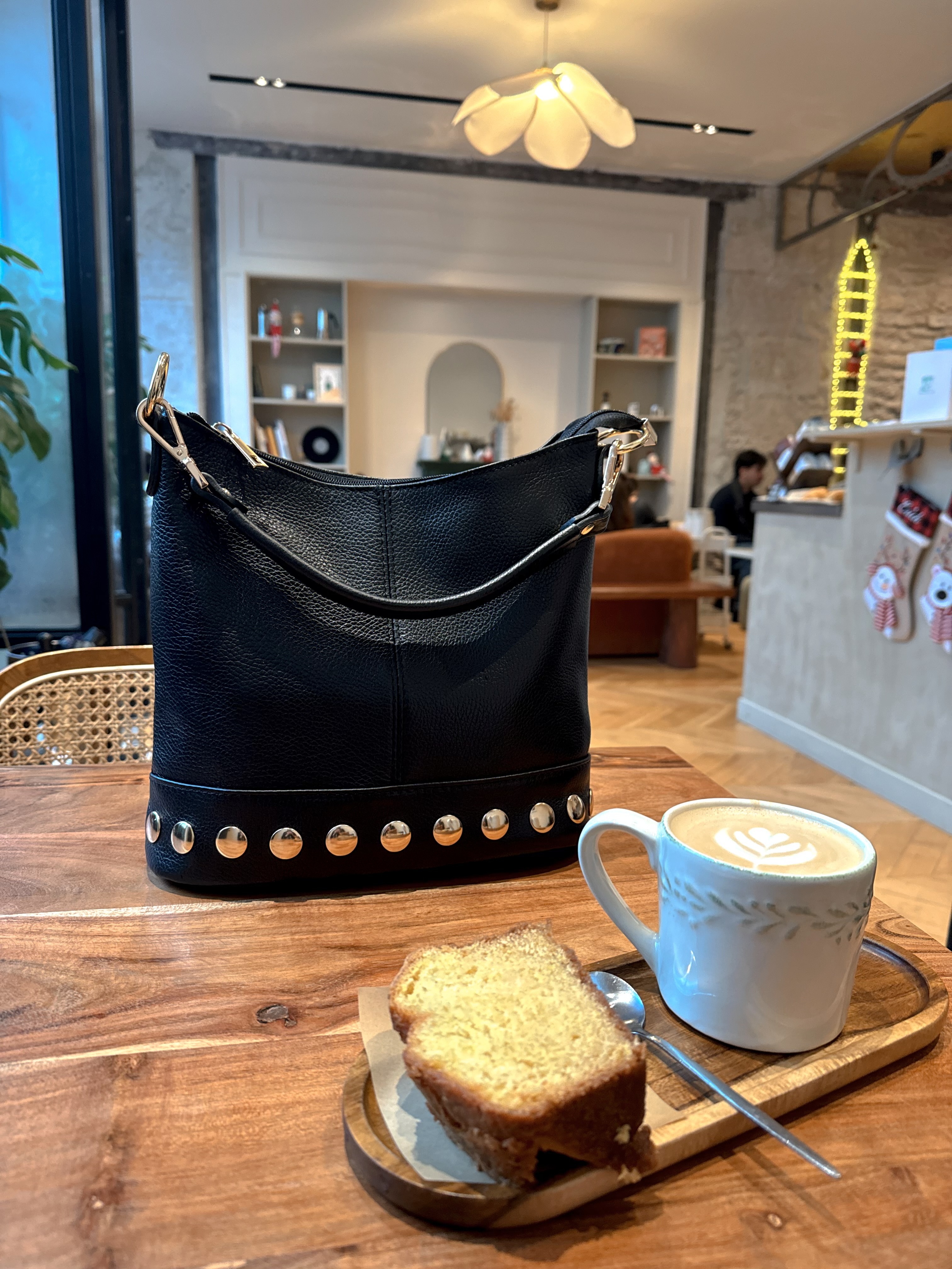 Cherry Paris Leather NÉOLA - 4197 Black 黑色