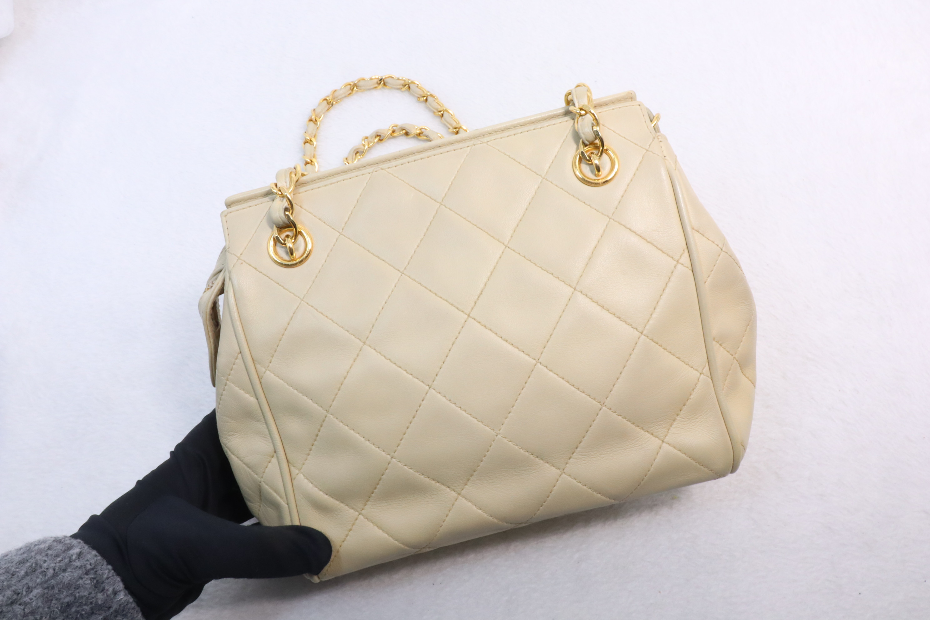 Chanel奶茶色 vintage bag🤎  （現貨）