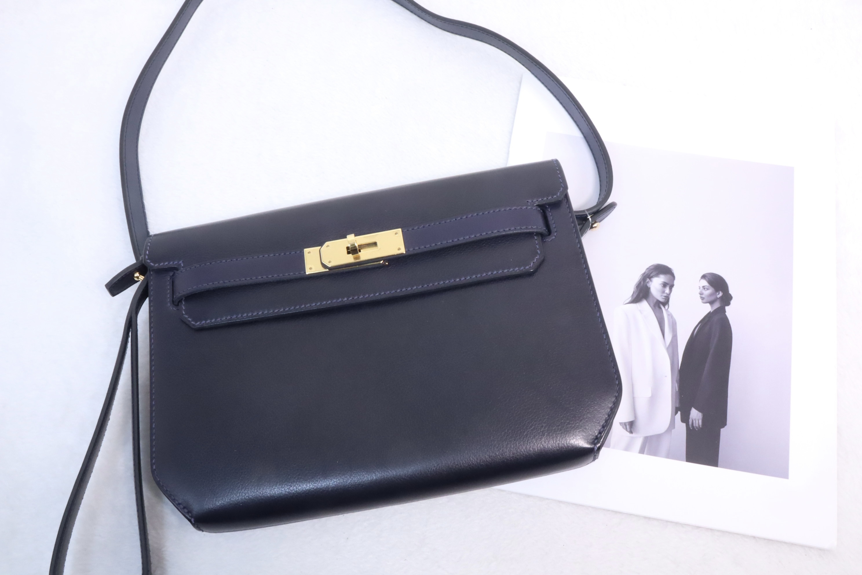 HERMES Depeche 25 午夜藍💙 （現貨）