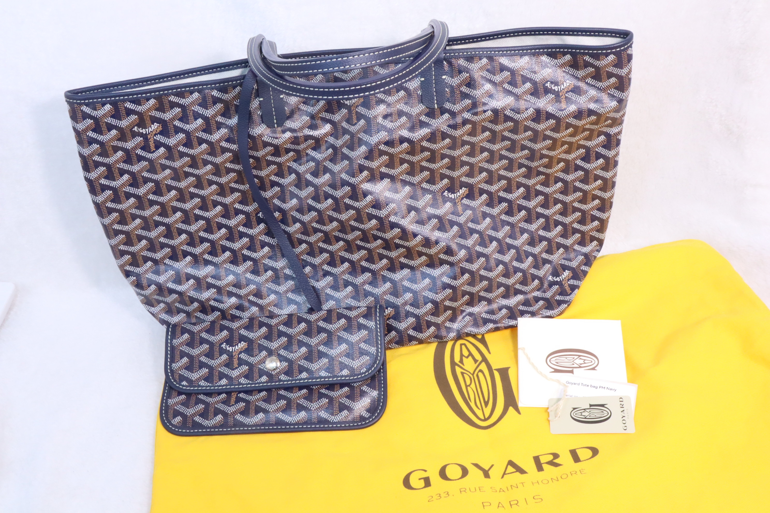 Goyard PM tote bag💙 （現貨）