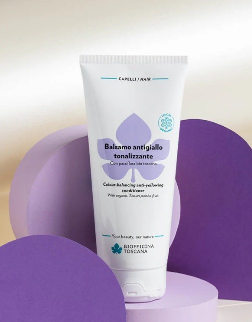 BIOFFICINA TOSCANA Anti-yellowing Conditioner 西番蓮鎖色去黃護髮素 [200ml]