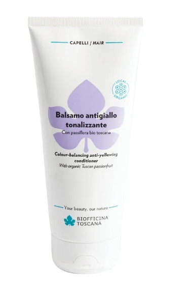 BIOFFICINA TOSCANA Anti-yellowing Conditioner 西番蓮鎖色去黃護髮素 [200ml]