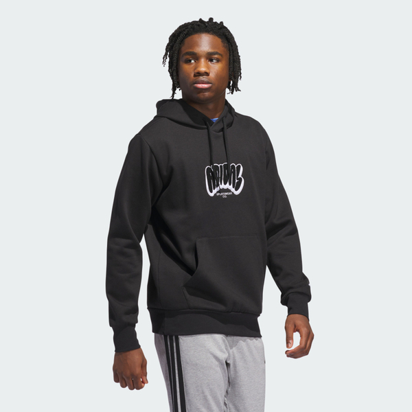 Adidas 愛迪達 M 90s Hd JN2510 男 連帽上衣 帽t 連帽長袖 黑 白 亞版